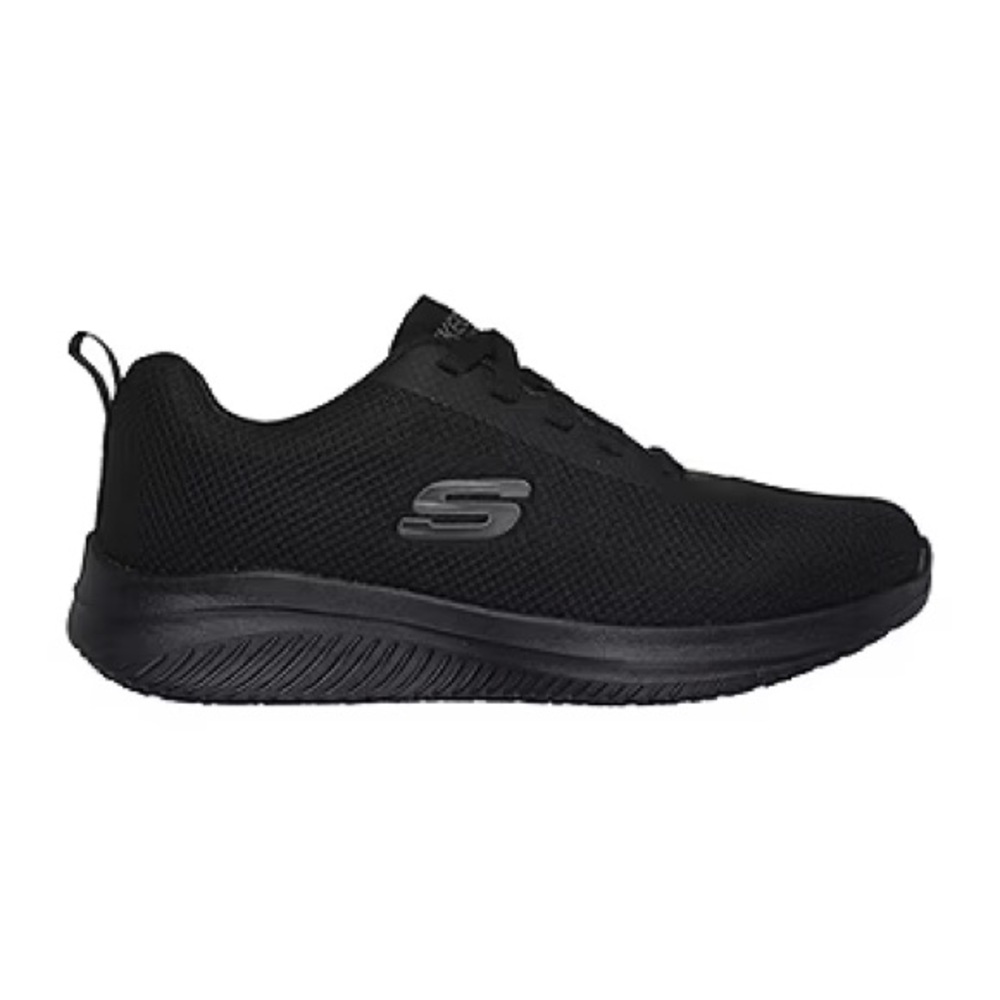 Skechers Black Ultra Flex 3.0 Jinie Round Closed Toe Work Shoes Size 6
